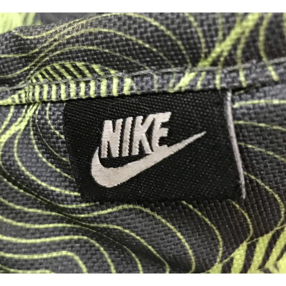Nike Black Green Backpack School Book Travel Carry On Athletic Gym Bag 19